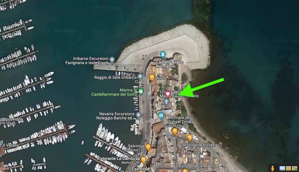 Castello A Mare Apartment Castellammare del Golfo Luaran gambar